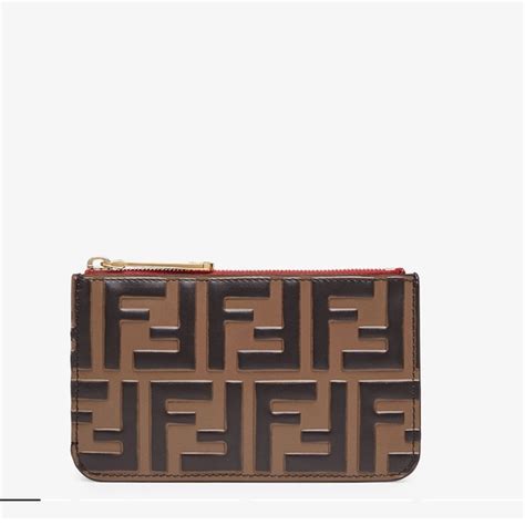 fendi keychain wallet|how much is Fendi wallet.